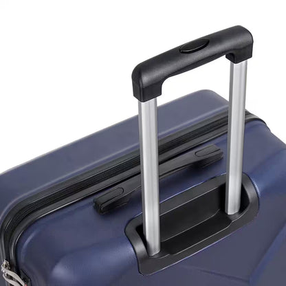 Marathon Lakeside Nested Hardside Luggage Set in Slate Blue, 3 Piece - TSA Compliant