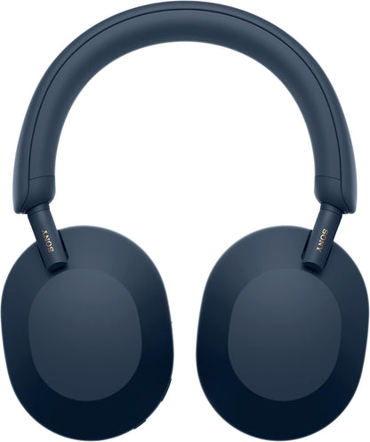 WH-1000XM5 the Best Wireless Noise Canceling Headphones, Auto NC Optimizer, 30-Hour Battery, Alexa Voice Control, Midnight Blue