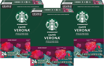 K-Cup Coffee Pods—Medium & Dark Roast Variety Pack for Keurig Brewers—100% Arabica—6 boxes (60 pods total)