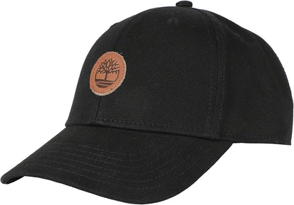 Men'S Baseball Cap with Leather Patch Logo