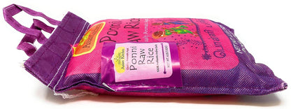 Ponni Raw Rice 4-Pound Bag, 4Lbs (1.81Kg) Short Grain Rice ~ All Natural | Gluten Friendly | Vegan | Indian Origin | Export Quality