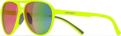 Lightweight TAC Polarized Tinted Classic Vintage Retro 70s Sunglasses, TR-90 Frame for Women Men, UV 400 Protection