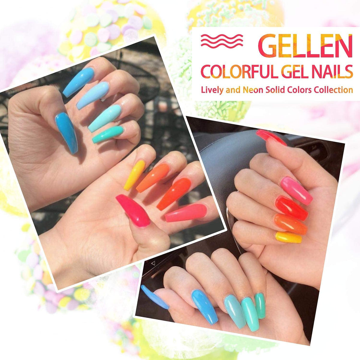 Gel Nail Polish, 16 Colors Gel Nail Polish Set, Need U V Cured Gel Nail Polish Set for Gift, Including  Gel Base and Top Coat for Nails Prep