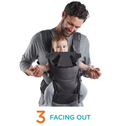Contours Love 3-Position Baby Carrier, Black