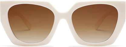 Trendy Oversized Polarized Sunglasses Womens Big Square Cateye Sunnies, Lentes De Sol Para Mujer SJ2205