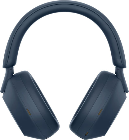 WH-1000XM5 the Best Wireless Noise Canceling Headphones, Auto NC Optimizer, 30-Hour Battery, Alexa Voice Control, Midnight Blue