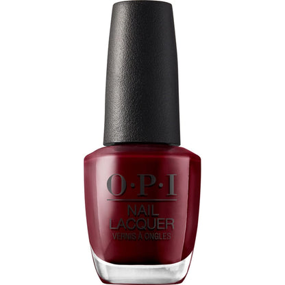 OPI Nail Lacquer, Got the Blues for Red, Red Nail Polish, 0.5 Fl Oz