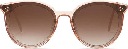 Classic Trendy round Sunglasses Womens Mens Oversized Large Shades UV400 Vacation Sunnies SJ2068