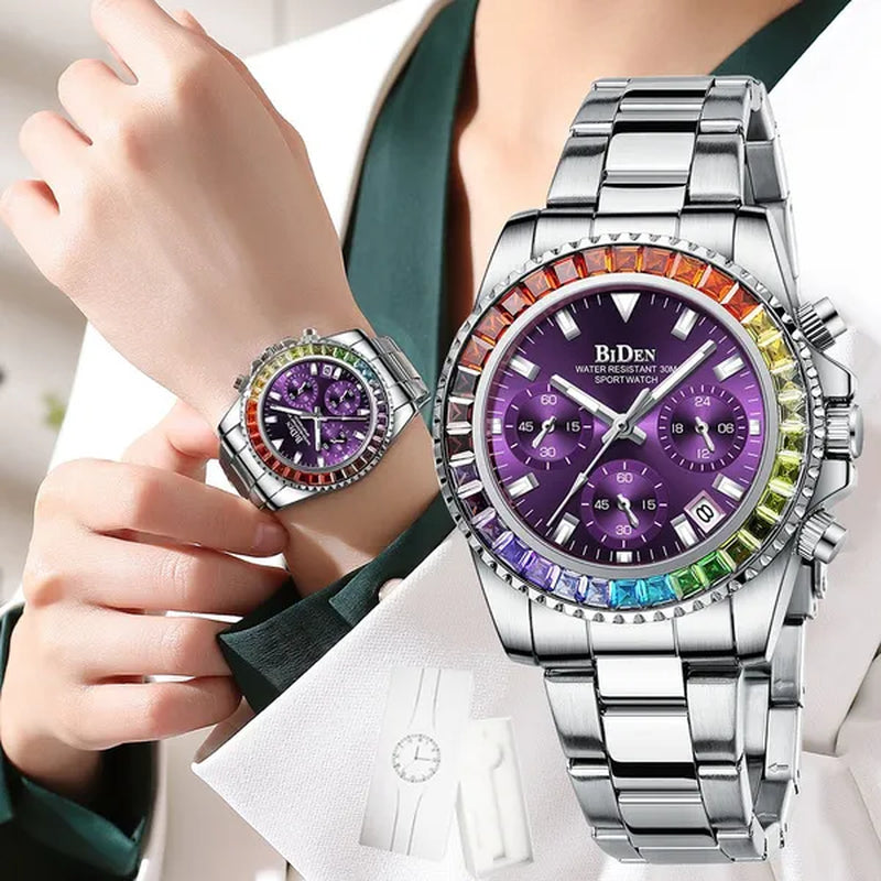Women Rhinestone Watch Fashion Bling Casual Ladies Watch Female Quartz Rose Gold Watch Crystal Diamond Bracelet Watches For Women Montre Femme Relojes Damen Uhren Orologi Donna