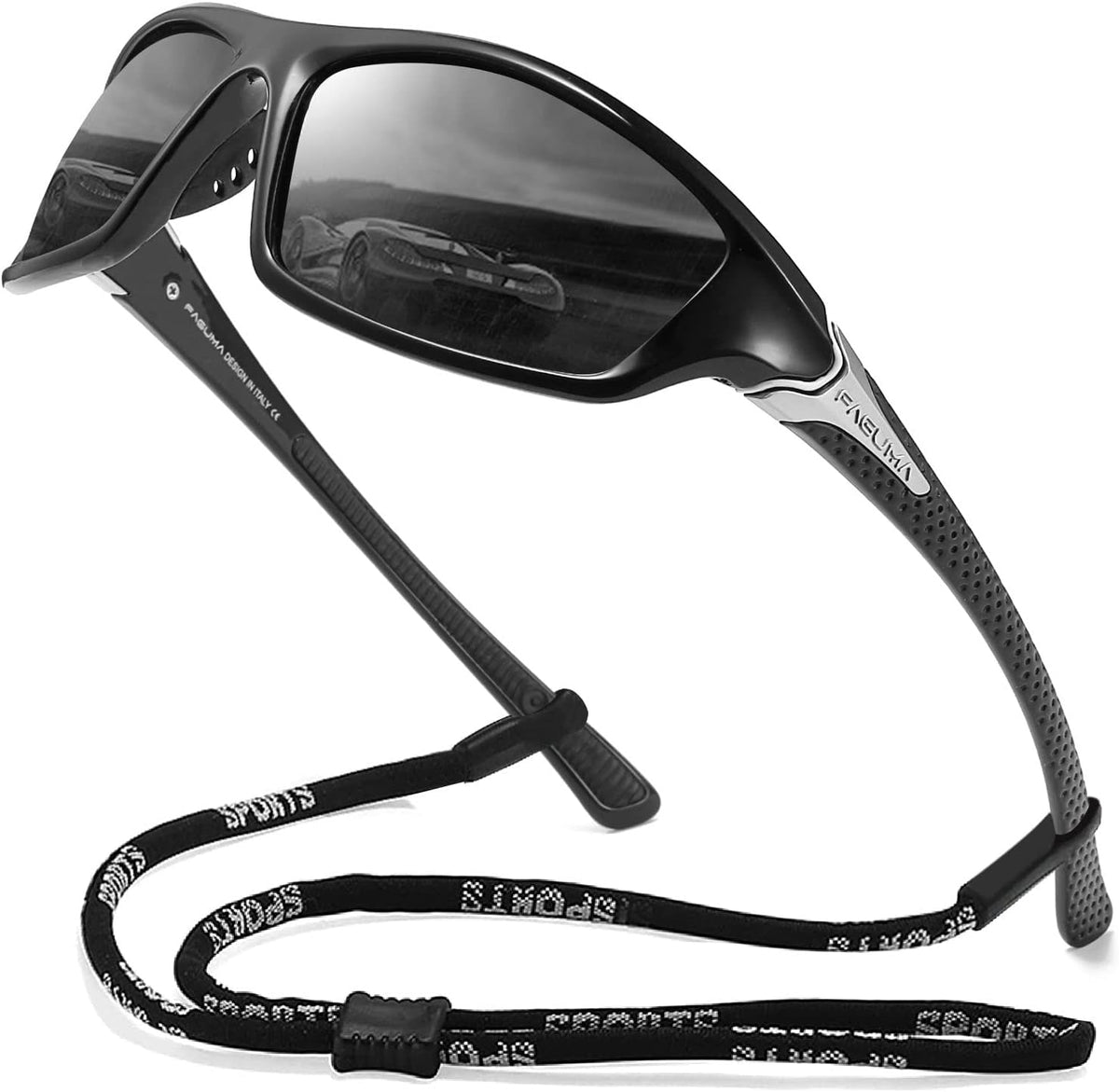 Sports Polarized Sunglasses For Men Cycling Driving Fishing 100% UV Protection