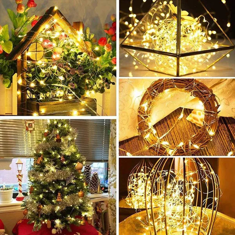 2/5/10/20M Christmas USB LED String Lightt Garland Outdoor Indoor Home Christmas Decoration Fairy Light Led Strip