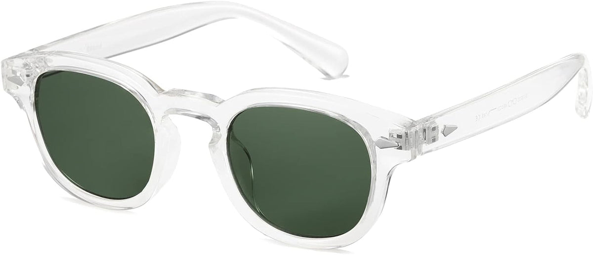 Unisex Vintage Retro Round Style Tinted Sunglasses For Men Women Fashion Circle Sun Glasses 46mm