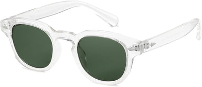 Unisex Vintage Retro Round Style Tinted Sunglasses For Men Women Fashion Circle Sun Glasses 46mm