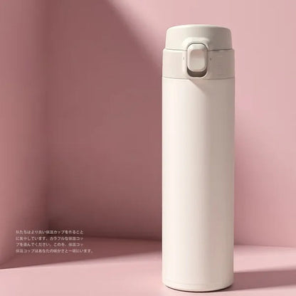 Portable Vacuum Flask Insulated Water Bottle Leak-Proof Double-Walled Coated Flask Travel Coffee Mug car thermo mug