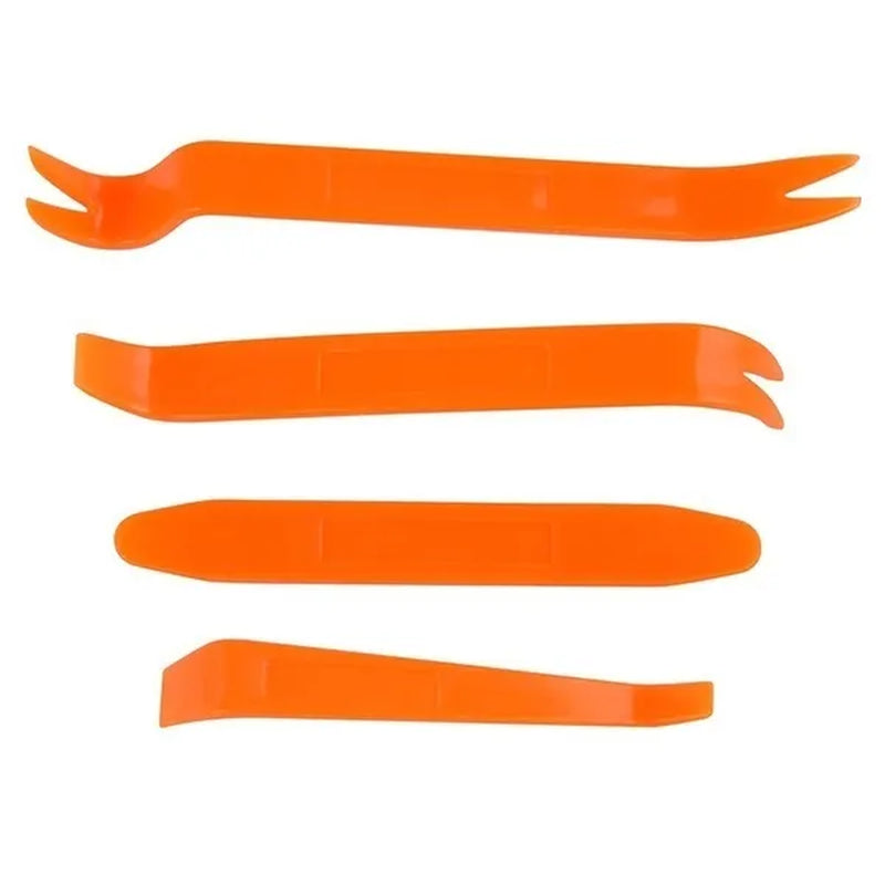 4Pcs/12Pcs Kit Car Radio Audio Stereo Door Trim Dash Panel Install Car Audio Removal Pry Trim Tool Plastic Kit Panel Dash Radio Moulding Automotive
