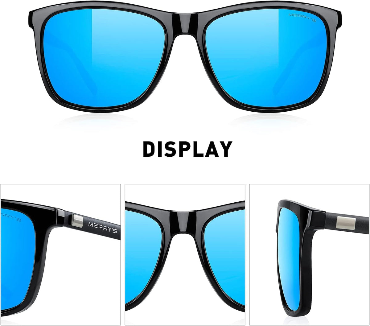 Unisex Polarized Aluminum Sunglasses Vintage Sun Glasses for Men/Women S8286