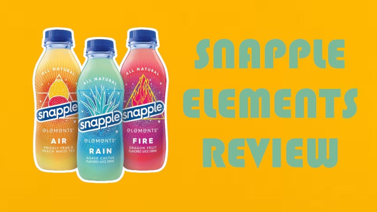 BOX Snapple JUICE DRINK VARIETY PACK, Fire Dragon Fruit, Air Prickly Pear & Peach White Tea, Rain Agave Cactus,15.9 Fl Oz Recycled Plastic Bottle, Pack of (9)