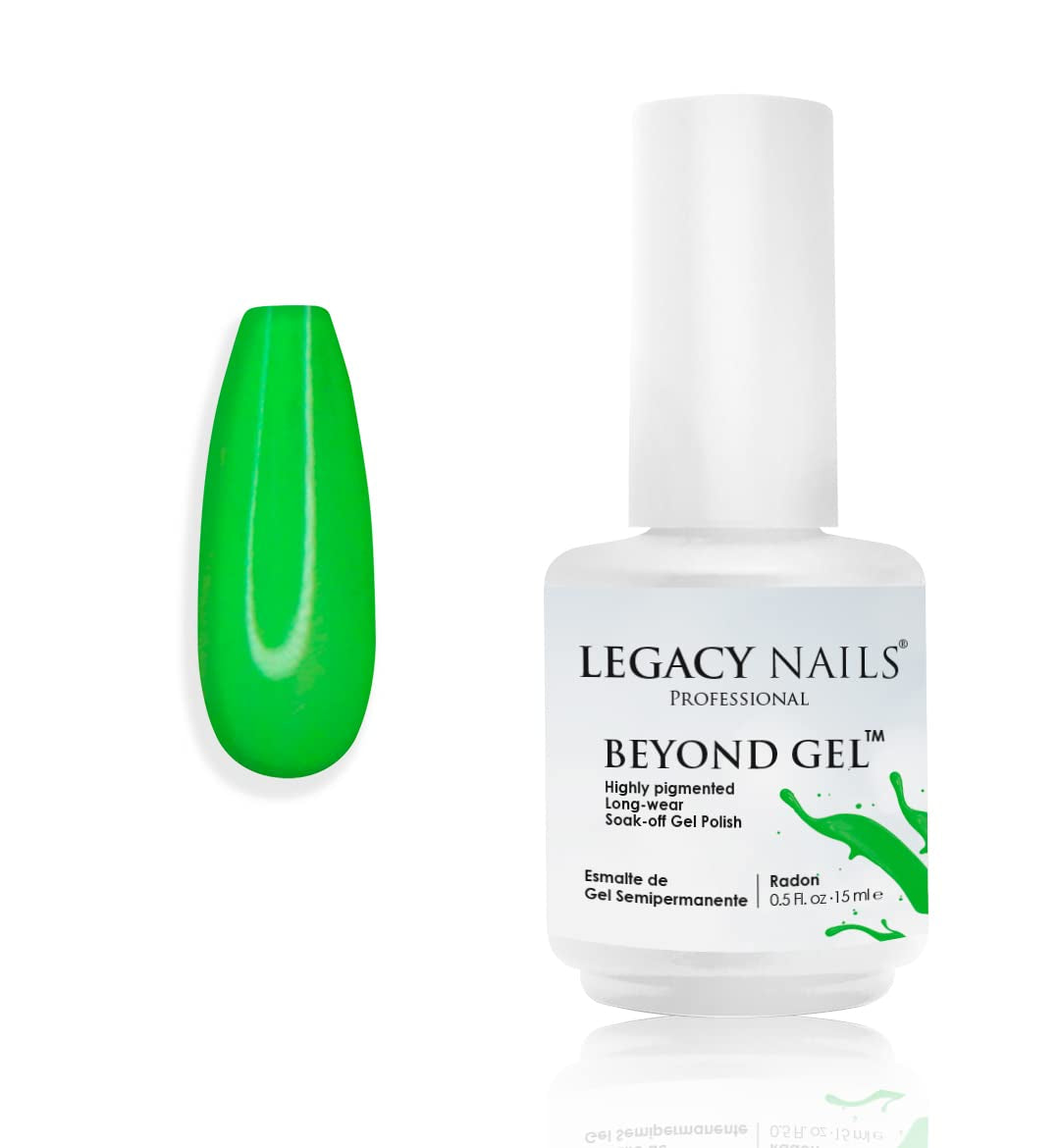 Professional Beyond Gel Soak-Off Nail Gel Polish Full Coverage Highly Pigmented Gel Nail Polish (BEYOND GEL - BEIGE 1/2 OZ)