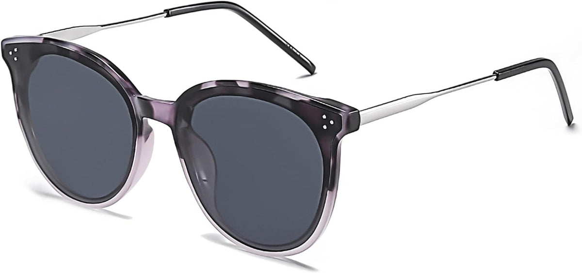 Classic Round Sunglasses Womens Mens Trendy Oversized Shades Retro Vintage Sunnies