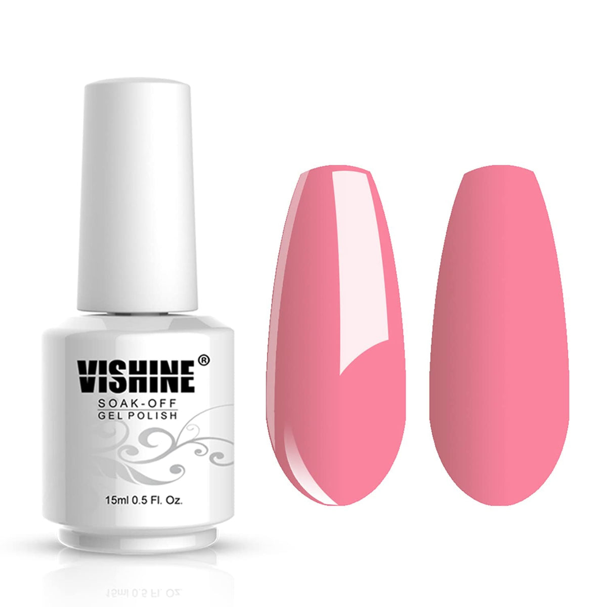 Nail Salon UV Manicure Polish Soak Off Gel Polish Nail Art Glitter White Smoke(788)