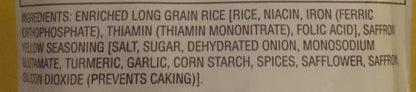 Carolina Yellow Rice Mix with Seasoning - 5 Ounce Pouches (Pack of 6)