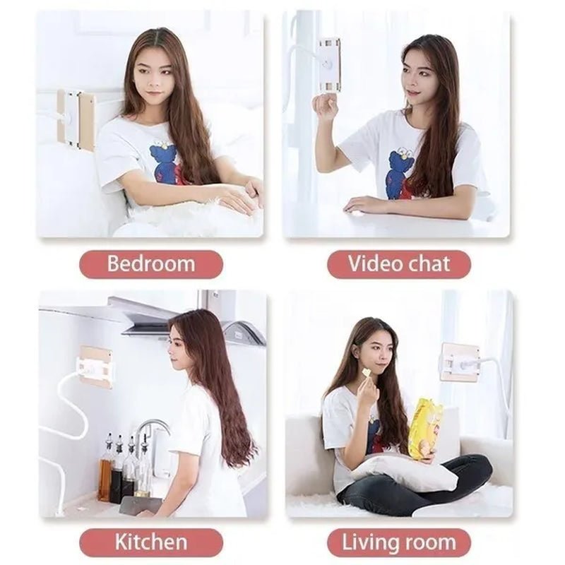 360 Rotating Flexible Long Arms Phone Holder Desktop Bed Lazy Bracket Phone Stand for Mobile Phone and Tablet