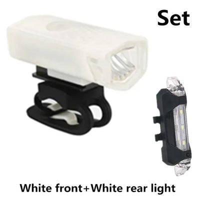 Newest Bike Light USB Rechargeable 300 Lumens Bicycle Lamp Front Headlight Flashlight Bicycle Light Bicycle Accessories