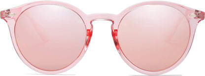 Retro Round Polarized Sunglasses for Women Men Classic Vintage Sunnies SJ2069