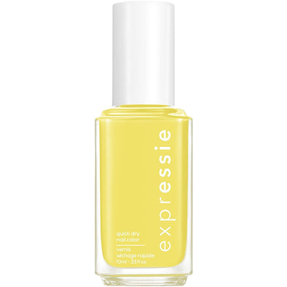 expr Quick-Dry Nail Polish, 8-Free Vegan, Sk8 with Destiny, Vibrant Yellow, Curbside Pick Me Up, 0.33 Ounce