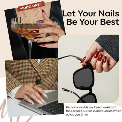 40 PCS Gel Nail Polish Set, 36 Colors Gel Polish All Seasons Collection with Base & Top Coat DIY Salon Home Easter Gifts for Women Girl