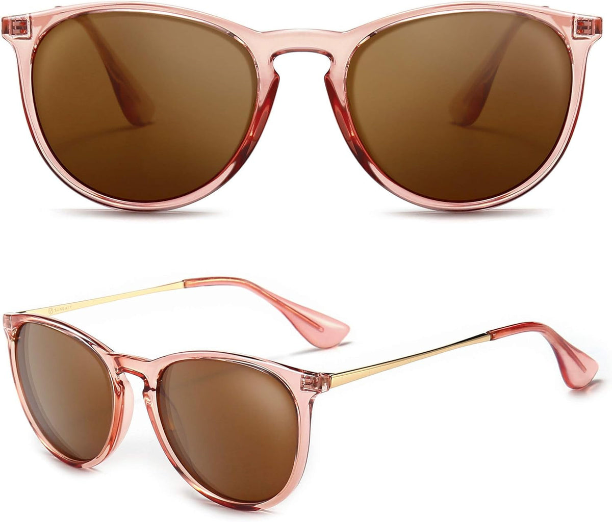 Vintage Round Sunglasses for Women Men Classic Retro Designer Style