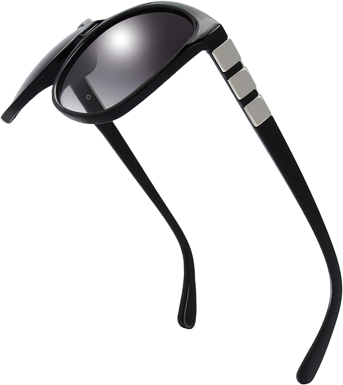 Women's Oversized Square Jackie O Cat Eye Hybrid Butterfly Fashion Sunglasses - Exquisite Packaging