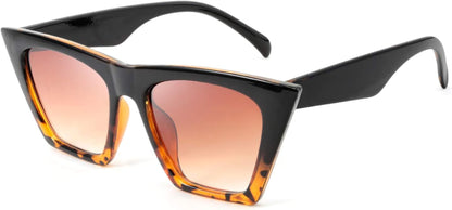 Vintage Square Cat Eye Sunglasses Women Trendy Cateye Sunglasses B2473
