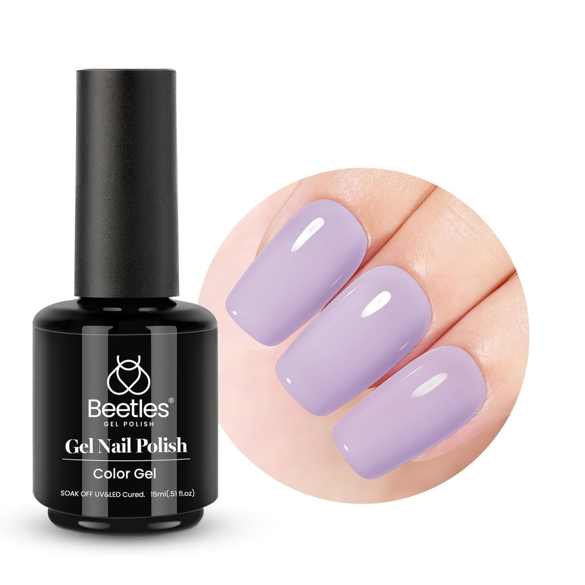 Beetles Neutral Gel Nail Polish 15ml Nude Pink Polish Set Pink Jelly Soak Off U V LED Nail Lamp Translucent Nail Art Gel