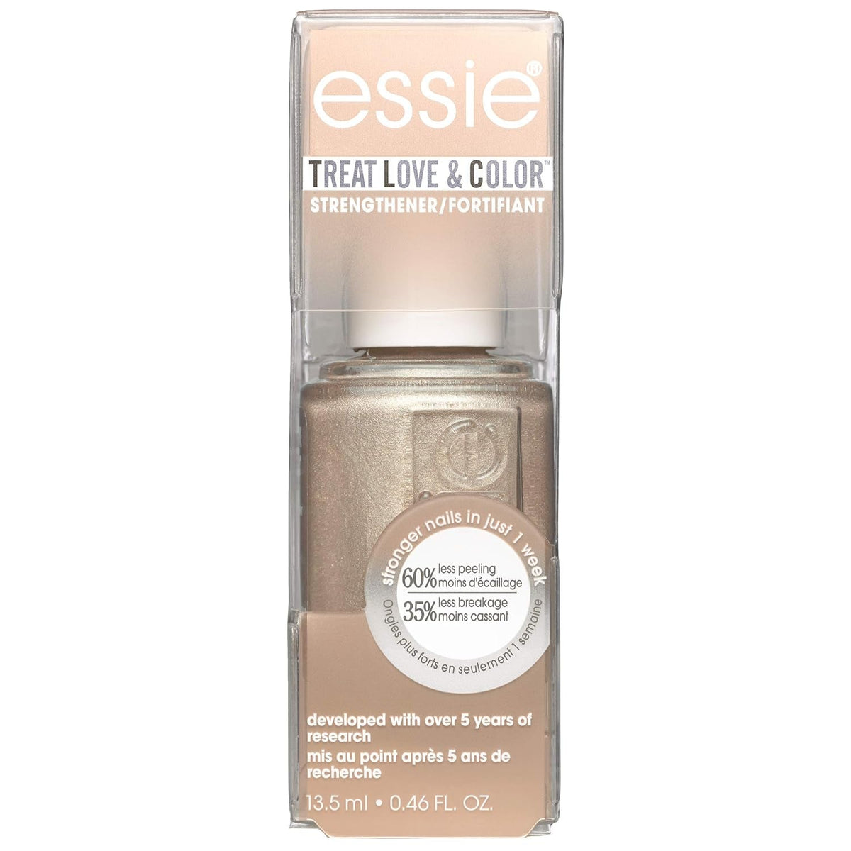 Treat Love & Color Nail Polish For Normal To Dry/Brittle Nails, Got It Golding On, 0.46 fl. oz.