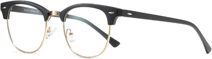 Polarized Sunglasses For Women And Men Semi Rimless Frame Retro Sun Glasses AE0369
