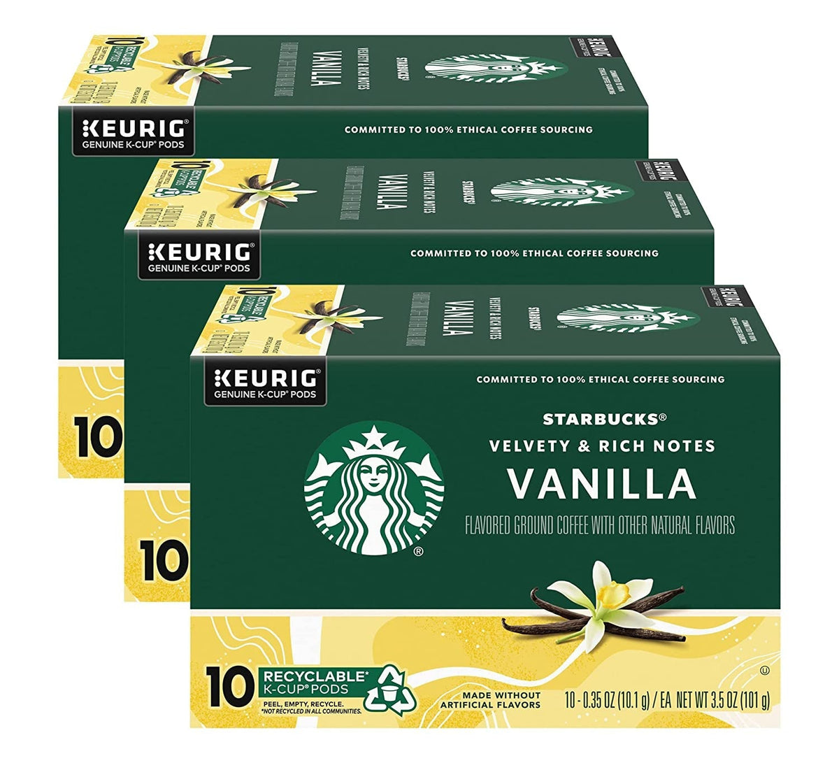 K-Cup Coffee Pods, Medium Roast Coffee, Pike Place Roast for Keurig Brewers, 100% Arabica, 6 boxes (60 pods total)