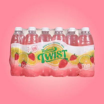 Nature'S Twist Sugar-Free Strawberry Lemon 16.9 Fl. Oz., 24 Pk.