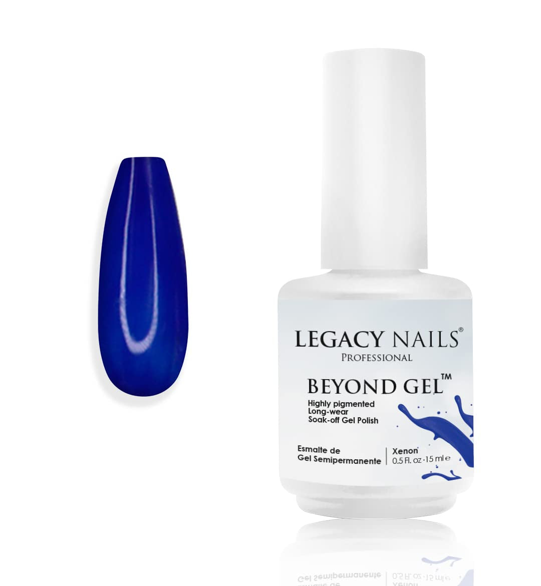 Professional Beyond Gel Soak-Off Nail Gel Polish Full Coverage Highly Pigmented Gel Nail Polish (BEYOND GEL - BEIGE 1/2 OZ)