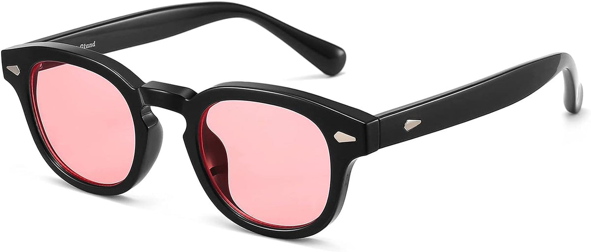 Unisex Vintage Retro Round Style Tinted Sunglasses For Men Women Fashion Circle Sun Glasses 46mm