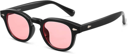 Unisex Vintage Retro Round Style Tinted Sunglasses For Men Women Fashion Circle Sun Glasses 46mm