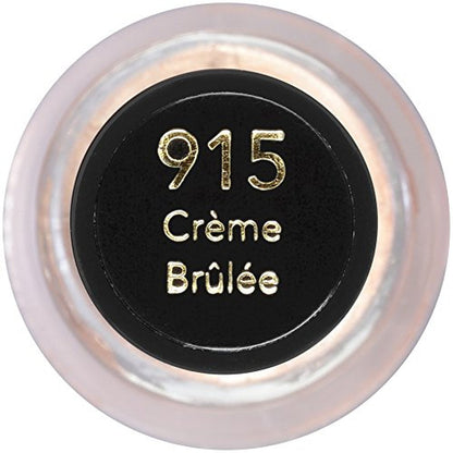 Nail Enamel, Chip Resistant Nail Polish, Glossy Shine Finish, in Nude/Brown, 915 Creme Brulee, 0.5 oz