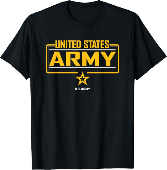Military Army United State Unisex Star Officially Licensed T-Shirt