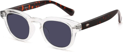 Unisex Vintage Retro Round Style Tinted Sunglasses For Men Women Fashion Circle Sun Glasses 46mm