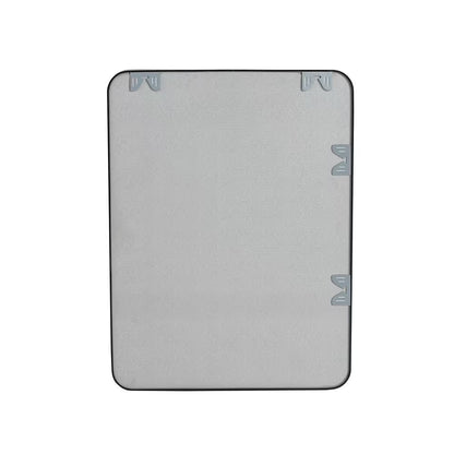 24 In. W X 32 In. H Rectangular Metal Framed Wall Bathroom Vanity Mirror in Matte Black