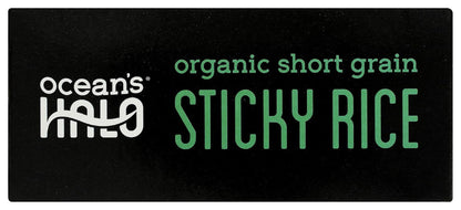 OCEANS HALO Organic Short Grain Sticky Rice, 32 OZ