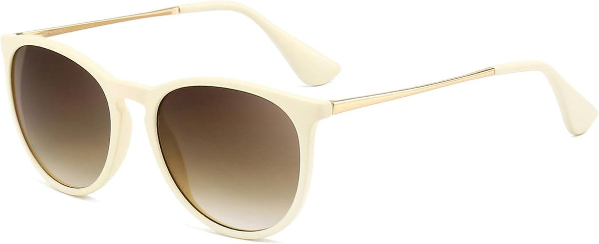 Vintage Round Sunglasses for Women Men Classic Retro Designer Style