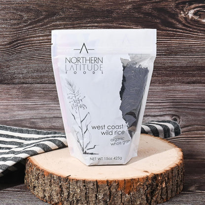 Organic Wild Rice - 15Oz | NON-GMO | Lake Harvested | Sustainable | Naturally Gluten Free