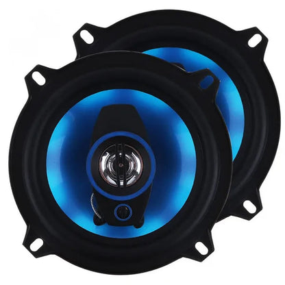 2Pcs 5 Inch 150W 3 Way Car Coaxial Horn Auto Audio Music Stereo Full Range Frequency Hifi Speakers Non-Destructive Installation