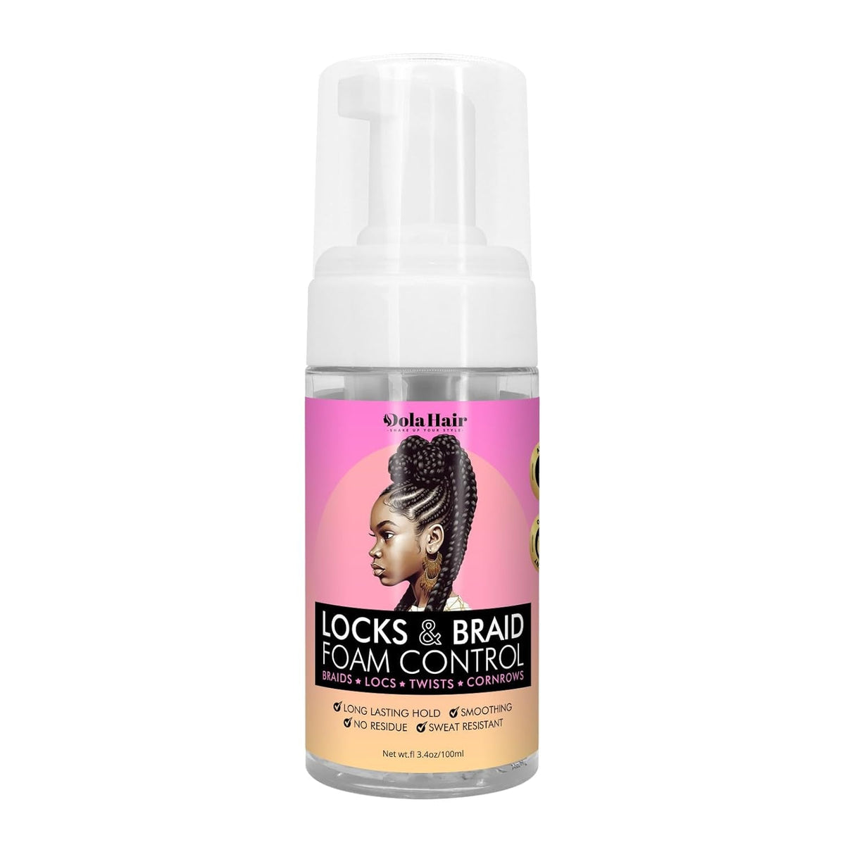 Curl Mousse for Wavy Hair Hair Foam for Locks Box Braids Curly Hair Setting, Styling Mousse for Natural Hair